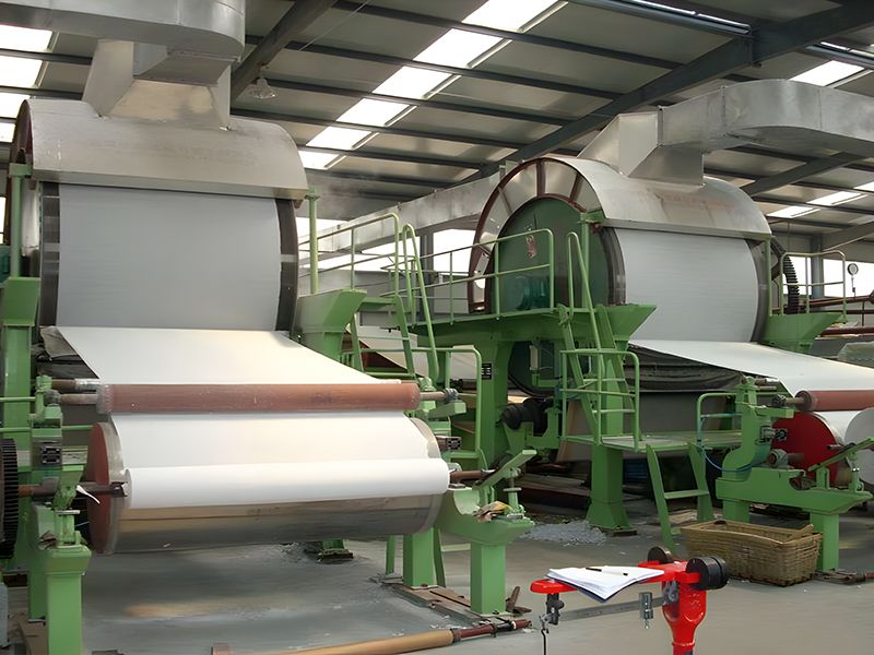 Toilet paper machine